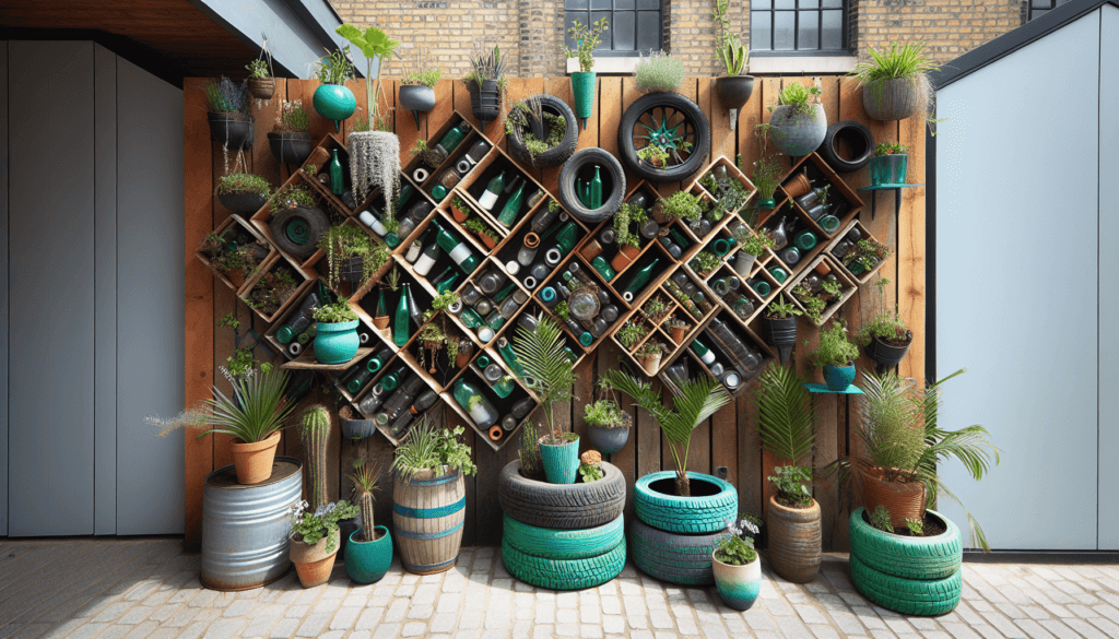 Creative Ways To Use Recycled Materials In Your Urban Garden